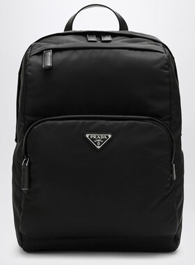 Prada 普拉达 男士 Re-Nylon 黑色背包 2VZ104OOO2DMG