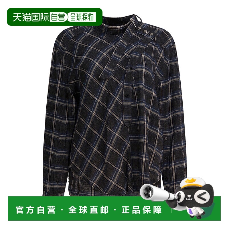 1h可退 香港直邮isabel marant 女士 上装T恤长袖高领羊毛