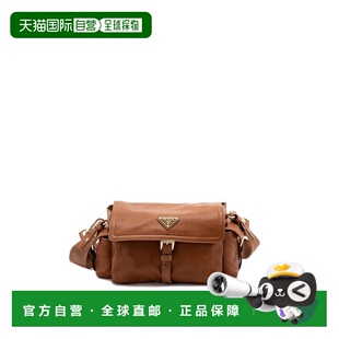 香港直邮PRADA 女士斜挎包 1BD3942DX8VNOOF03BH CO 棕色 Explore