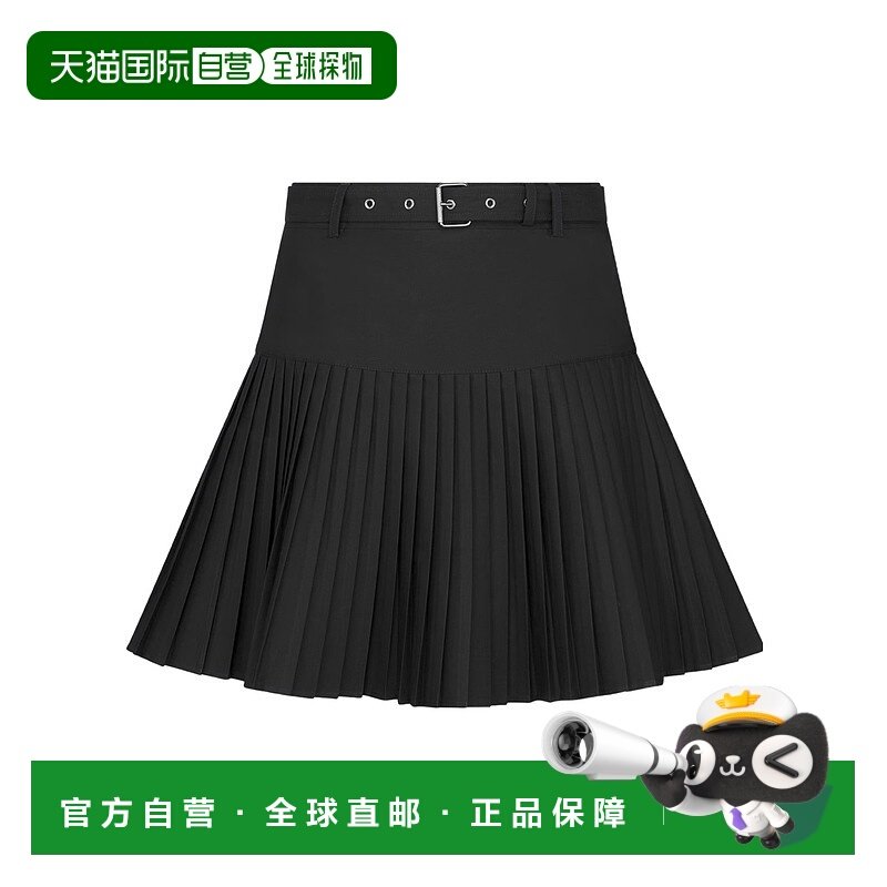 香港直邮Dior 褶裥迷你半身裙 427J18A3332迪奥百褶裙a字裙,女装/女士精品,半身裙,淘宝优惠券,粉丝福利购,淘宝优惠卷