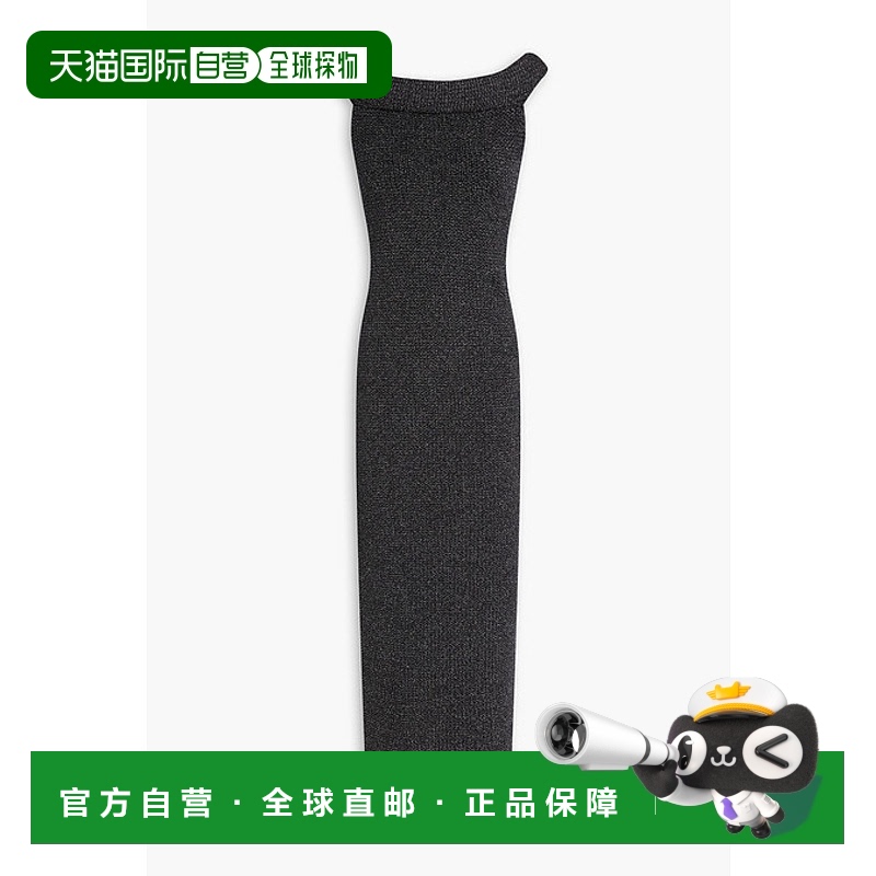 香港直邮TOTÊME 女士 露肩金属感针织中长连衣裙 241WRD1179YA003