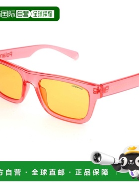 自营 polaroid宝丽来中性款53mm粉红色太阳镜-粉红色 美国奥莱直