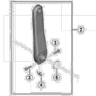 【日本直邮】禧玛诺 自行车左曲柄 172.5mm 黑色 FC-R7000用