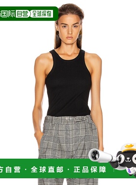 1h可退 香港直邮潮奢 TOTÊME 女士 曲线罗纹背心 211437772