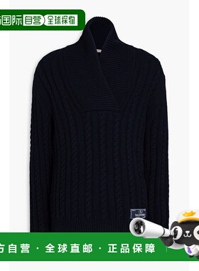 香港直邮valentino 华伦天奴 男士 粗线针织羊毛毛衣 V3KC26D9DV5