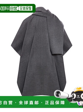 香港直邮Toteme 双围巾大衣 251-WRO4321-FB0006外套斗篷