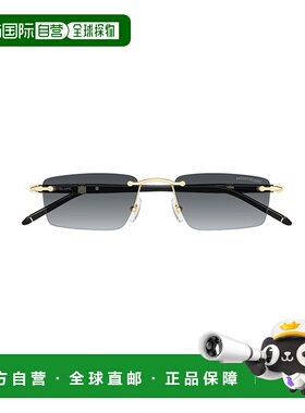 香港直邮MONTBLANC 户外护目镜 MB0484S001 SS2026 黑色 1PR85GA0