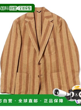 1h可退 日本直邮BEAMS F ERRICO FORMICOLA / VINCENZO 亚麻 条纹