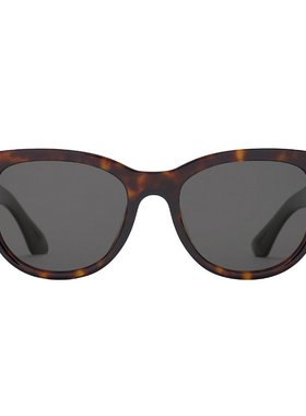 BURBERRY/博柏利24新款 男女通用棕色醋酸框圆弧形墨镜