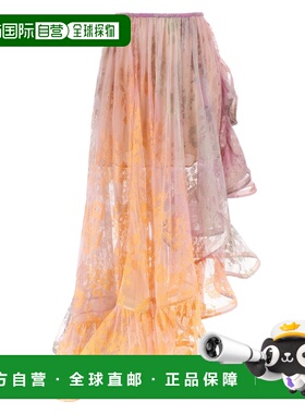 1h可退 香港直邮潮奢 ZIMMERMANN 女士 蕾丝半身裙 3081SS252