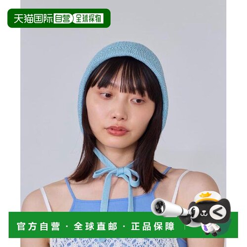 1h可退 日本直邮OVERRIDE override KNIT LACE BONNET BEANIE 针
