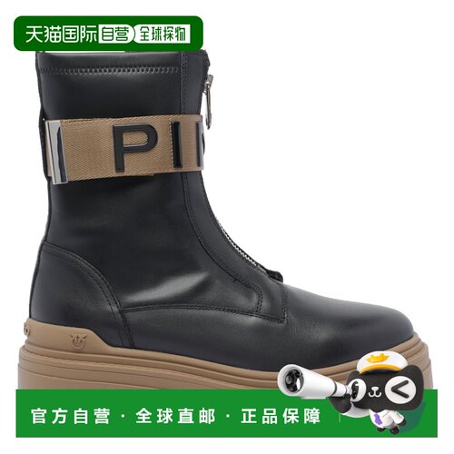 欧洲直邮PINKO 女士靴子 SD0219P061Z99 AW2025 黑色 Pinko Boots
