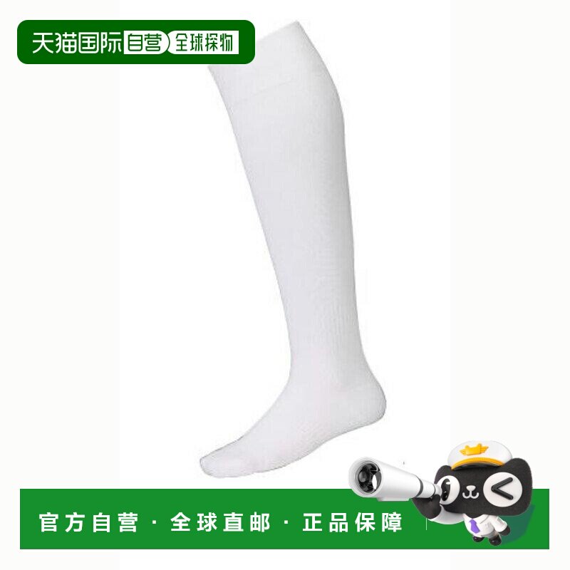 日本直邮Rawlings 棒球袜 AAS12S01-W 无条纹长筒袜 白色图片
