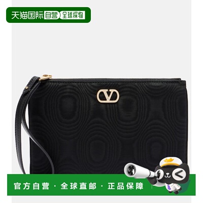 香港直邮valentino 华伦天奴 女士 VLogo Swarovski®-embellished