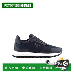 阿玛尼男鞋 香港直邮EMPORIO LOGO标识低帮板鞋 25SS Men ARMANI