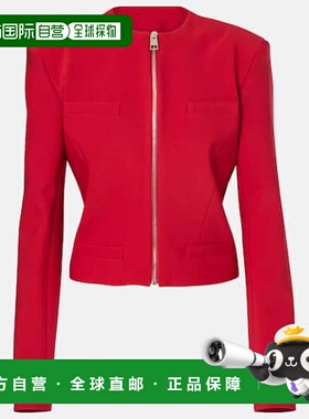 1h可退 香港直邮The Attico 女士 Crêpe 夹克 red红色 舒适时尚