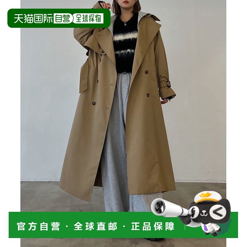 1h可退 日本直邮PAGEBOY 女装 2WAY可拆卸帽兜 长款风衣 外套  63,女装/女士精品,风衣,淘宝优惠券,粉丝福利购,淘宝优惠卷