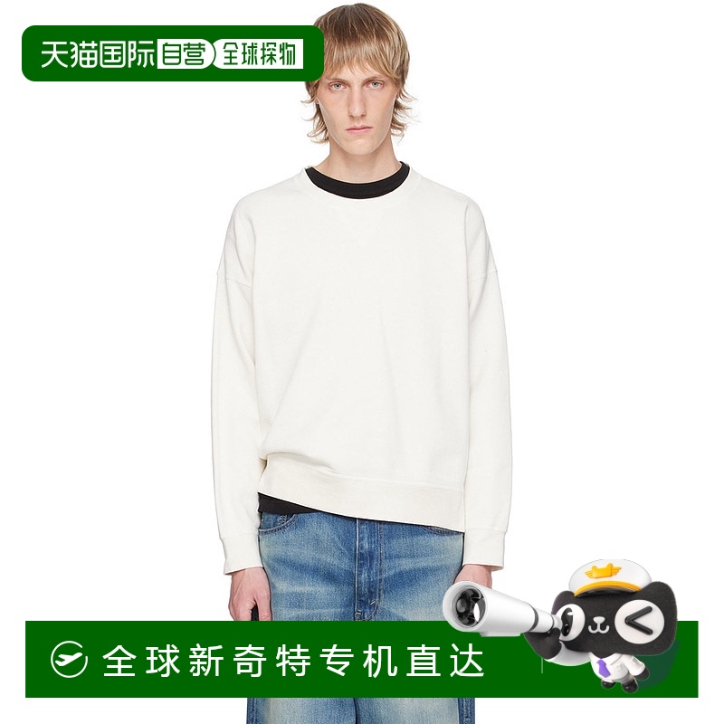 香港直邮Visvim 维斯维木 男士 灰白色 Jumbo 套头衫 01241050100