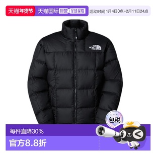 香港直邮北面THE NORTH FACE 男士字母贴标高领拉链长袖夹克外套