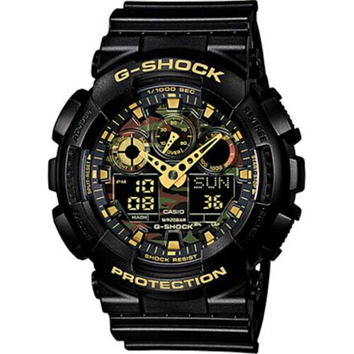 CASIO卡西欧 GA-100CF-1A9JF G-SHOCK表盘系列男款GA100CF1A9JF