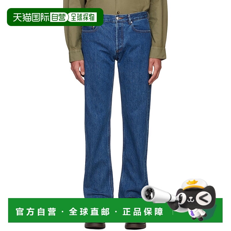 1h可退 香港直邮潮奢 A.P.C. 男士 蓝色 New Standard 牛仔裤 COH