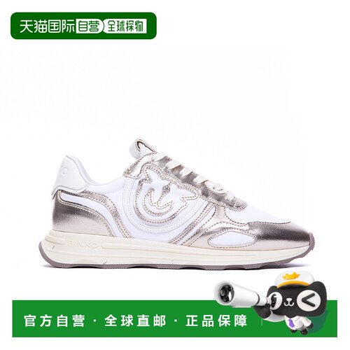 香港直邮PINKO 女士运动鞋 SS0087P085Z22 AW2025 白色 Zoe Sneak