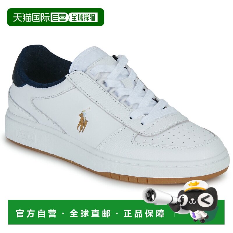 欧洲直邮Polo Ralph Lauren 男女同款 低帮板鞋 POLO CRT PP男鞋