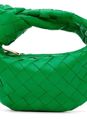bottegaveneta葆蝶家女士绿色手提包时尚潮流经典百搭