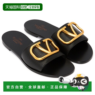 1h可退 香港直邮valentino 华伦天奴 女士 S0M21HWS 0NO 拖鞋 S0M