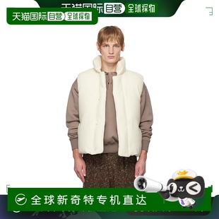 A24AV02AS 灰白色羽绒马甲 香港直邮AURALEE 男士