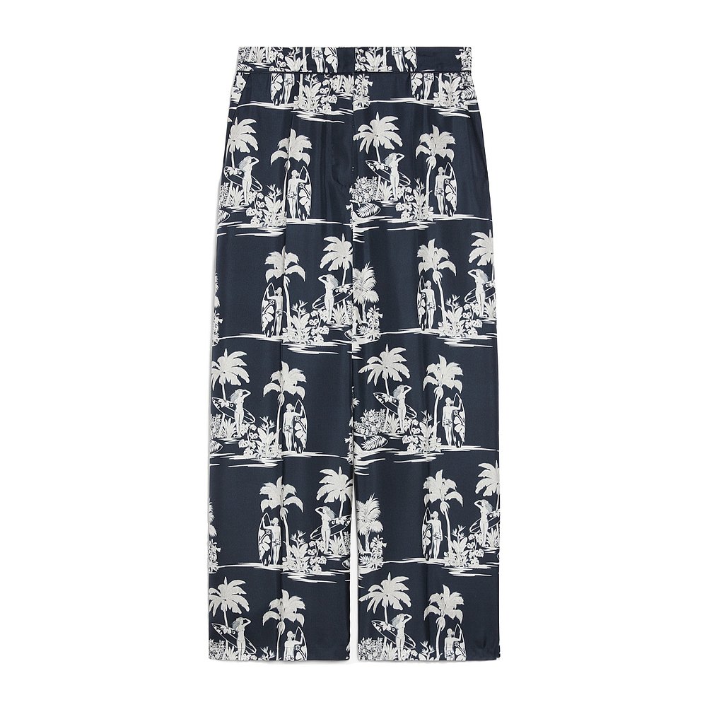 MAX MARA 女士休闲裤 6131065106001 SS2025 花色 图案休闲裤图片