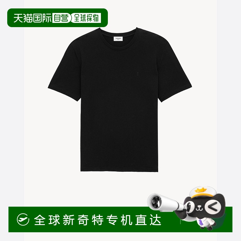 欧洲直邮SAINT LAURENT 圣罗兰 25春夏 819395Y2ZJ21000 男士 短T