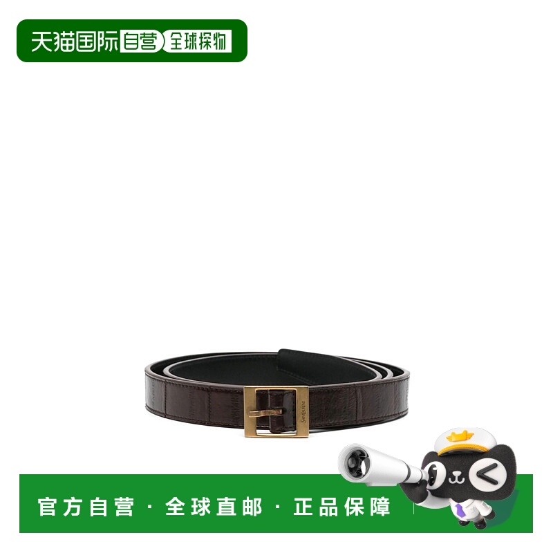香港直邮Saint Laurent 徽标腰带 806246EAA7H