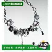 日本直邮WHO 女士个性 1h可退 WHO gallery 混搭图案银色项链