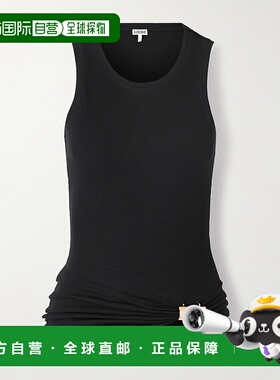 1h可退 香港直邮LOEWE 罗意威 女士 黑色上衣 S359Y23XAM背心