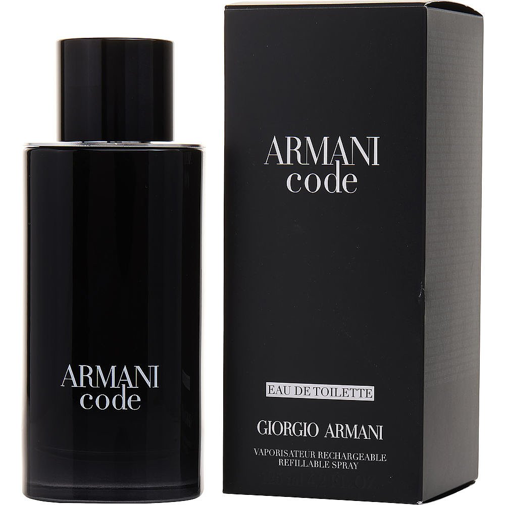 GIORGIO ARMANI ARMANI CODE; EDT SPRAY REFILLABLE 4.2 OZ可补