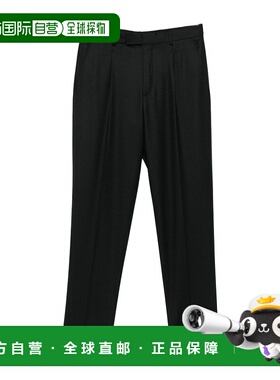 香港直邮Zegna 压褶长裤 R230F06A275PM126R男装直筒裤