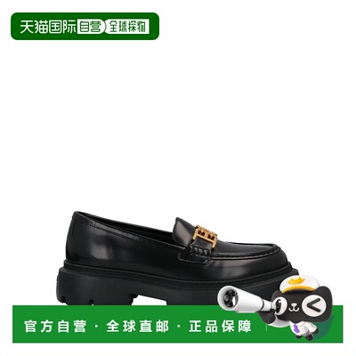 1h可退 香港直邮潮奢 Bally 巴利 女士 乐福鞋 black黑色 舒适时