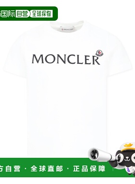 香港直邮MONCLER 男童T恤 K19548C0001589AFV034 SS2025