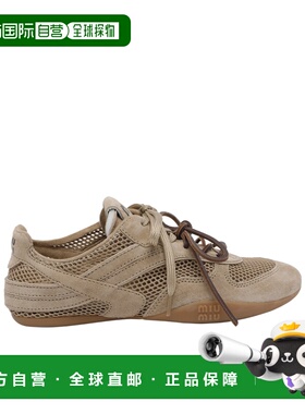 1h可退 香港直邮Miu Miu 系带运动鞋 5E589E3KU1