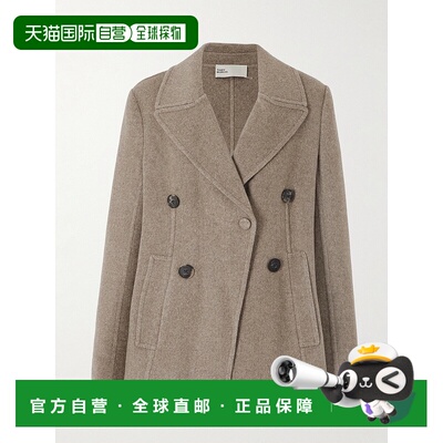 1h可退 香港直邮Tory Burch 托里 伯奇 女士 Cappuccino 弹力羊毛
