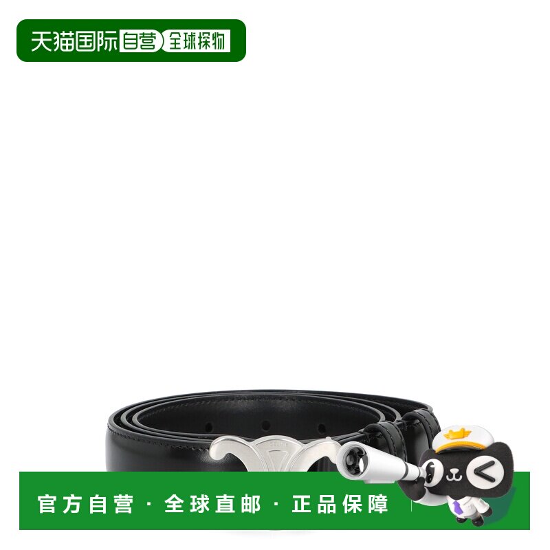 香港直邮CELINE 男士腰带 45AKA3A0138SI CO BELTS 皮带黑色图片