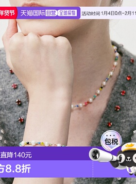 韩国直邮VINTAGE HOLLYWOOD 女士手链302881 Pearl n Crystal Bead