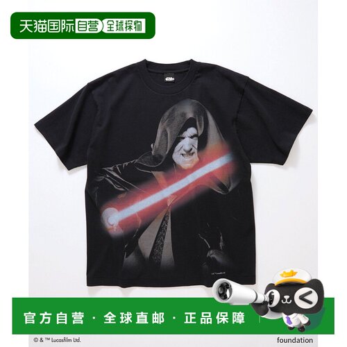 1h可退 日本直邮FREAK'S STORE 男士 星战EP3达斯 西迪厄斯印花纯