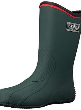 日本直邮Okamoto冈本 耐碱性男士工作安全鞋 绿色 24cm RMA-1903