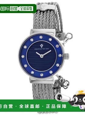 自营Christian Van Sant Women's Cavo Blue Dial Watch - blue