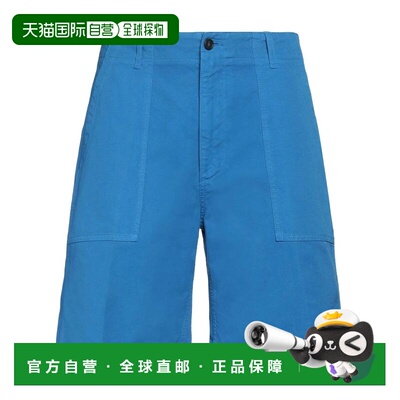 1h可退 香港直邮潮奢 Dunhill 登喜路 男士 短裤 blue蓝色 舒适时