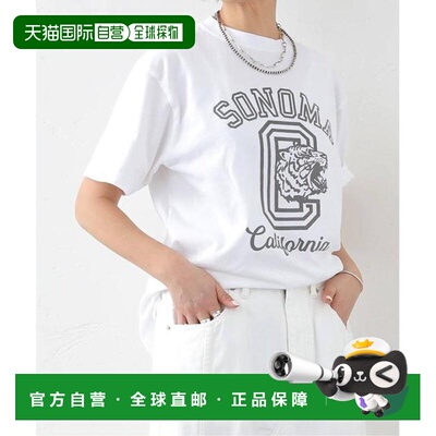 日本直邮journal standard luxe SONOMA Print T 印花T恤