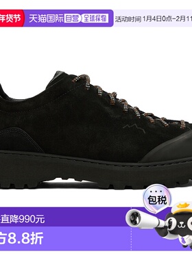 1h可退 香港直邮潮奢 Diemme 男士 黑色 Ampezzo 德比鞋 DI24SPAM