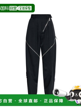 付款1h内可退 香港直邮The Attico 女士 黑色 Long 长裤 260WCP00